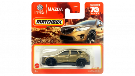 Машинка Большой Город Matchbox Mazda CX-5 Off-Road 1:64 HLD33 Bronze - Retromagaz, image 1