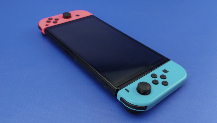 Набор Консоль Nintendo Switch OLED Model HEG-001 64GB Blue Red Новый + Игра Luigi's Mansion 3 Английская Версия - Retromagaz, image 2