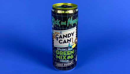 Напій Candy Can Rick and Morty Sour Apple Zero Sugar 330ml - Retromagaz, image 1