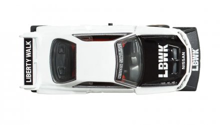 Машинка Premium Hot Wheels LB-ER34 Super Silhouette Nissan Skyline Boulevard 1:64 HKF21 White - Retromagaz, image 5