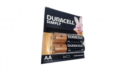 Батарейка 2шт Duracell AA Simply LR6 Black - Retromagaz, image 3
