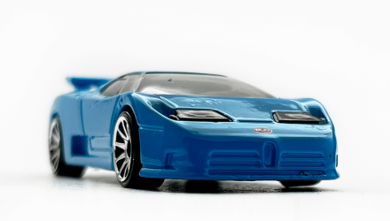 Машинка Базовая Hot Wheels '94 Bugatti EB110 SS Exotics 1:64 GRX25 Blue - Retromagaz, image 2