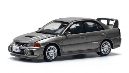 Машинка Premium POP Race Mitsubishi Lancer EVO IV 1:64 PR640327 Grey - Retromagaz, image 1