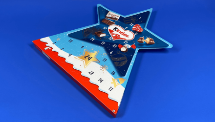 Адвент-Календар Kinder Star Advent-Calendar 149g - Retromagaz, image 3