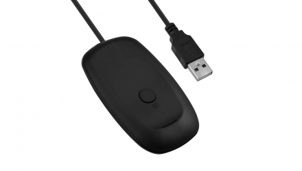 Адаптер Бездротовий RMC Xbox 360 USB Wireless Receiver для Windows PC Black Новий - Retromagaz, image 1