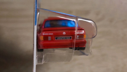 Машинка Базовая Hot Wheels '89 Mercedes-Benz 560 SEC AMG Modified 1:64 HTB70 Red - Retromagaz, image 6