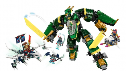 Конструктор Lego Реактивний Робот Лойда Ninjago 71845 Новий - Retromagaz, image 2