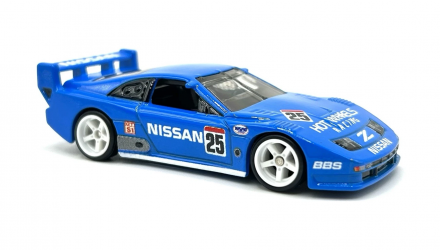 Машинка Premium Hot Wheels Nissan 300ZX Silhouettes 1:64 JBK61 Blue - Retromagaz, image 3