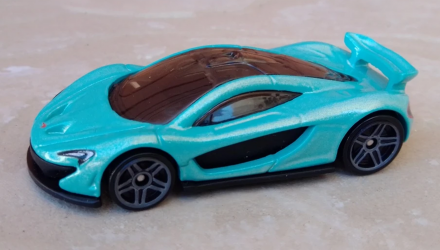 Машинка Базовая Hot Wheels McLaren P1 Exotics 1:64 GHC36 Turquoise - Retromagaz, image 4