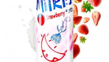 Набір Напій 12шт Lotte Milkis Газований Молочний Полуниця 250ml - Retromagaz, image 2