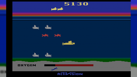 Гра Atari 2600 Seaquest Black Б/У - Retromagaz, image 4