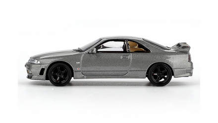 Машинка Premium MINI GT NISSAN Skyline GT-R 1:64 MGT01128-CH Grey - Retromagaz, image 3