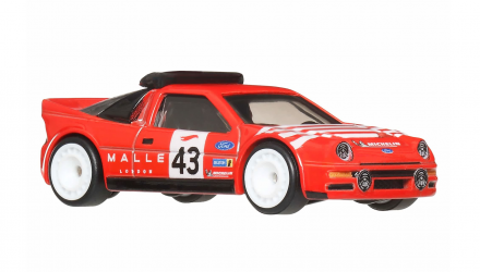 Машинка Premium Hot Wheels Ford RS200 Boulevard 1:64 JBL29 Red - Retromagaz, image 5