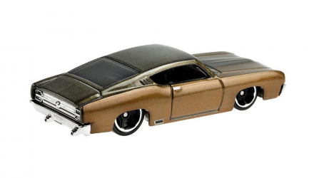 Тематическая Машинка Hot Wheels '69 Ford Torino Talladega Fast & Furious 1:64 GJV61 Gold - Retromagaz, image 3