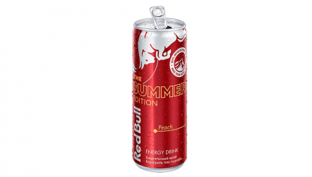 Напиток Энергетический Red Bull Summer Edition Peach 250ml - Retromagaz, image 4