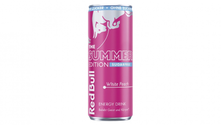 Напиток Энергетический Red Bull Summer Edition White Peach Sugar Free 250ml - Retromagaz, image 4