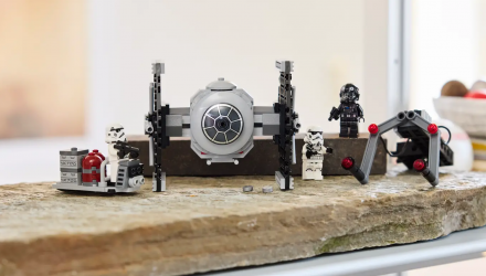 Конструктор Lego TIE Fighter with Imperial Hangar Rack Star Wars 40771 Новий - Retromagaz, image 3