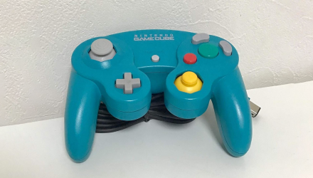 Геймпад Проводной Nintendo GameCube DOL-003 Emerald Blue 2m Б/У - Retromagaz, image 1