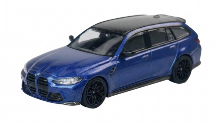 Машинка Premium MINI GT BMW M3 Competition Touring 1:64 MGT01090 Blue - Retromagaz, image 1