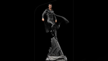 Фигурка Iron Studios DC Comics Superman Black Suit Art Scale 1/10 300mm DCCJLE41321-10 - Retromagaz, image 1