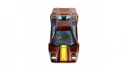 Тематическая Машинка Hot Wheels Lamborghini Countach Pace Car The Hot Ones 1:64 JKX52 Brown - Retromagaz, image 2