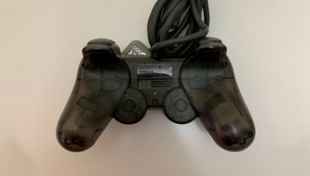 Геймпад Дротовий Sony PlayStation 2 SCPH-10010 DualShock 2 Прозорий Clear Black Б/У - Retromagaz, image 2