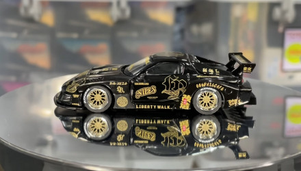 Машинка Premium MINI GT Mazda RX-7 LB-Super Silhouette FD Niles 1:64 Diecast Model Araba 1:64 MGT01101 Black - Retromagaz, image 3