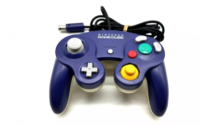 Геймпад Дротовий Nintendo GameCube DOL-003 Прозора Задня Частина Clear Indigo 2m Б/У - Retromagaz, image 1