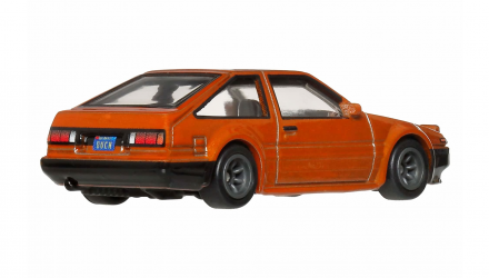Машинка Premium Hot Wheels Toyota AE86 Sprinter Trueno Car Culture 1:64 JKF10 Orange - Retromagaz, image 2