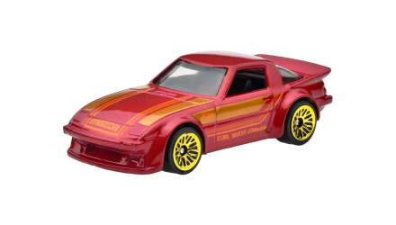 Машинка Базовая Hot Wheels Mazda RX-7 J-Imports 1:64 HCX24 Red - Retromagaz, image 2