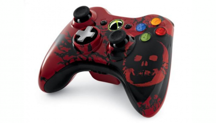 Набор Консоль Microsoft Xbox 360 S Gears Of War Limited Edition Freeboot 250GB Red + 5 Встроенных Игр Б/У  + Геймпад Беспроводной  Black - Retromagaz, image 4