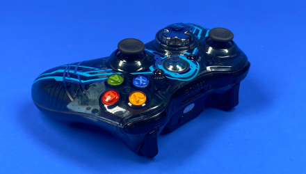 Геймпад Бездротовий Microsoft Xbox 360 Halo Limited Edition Black Б/У - Retromagaz, image 5
