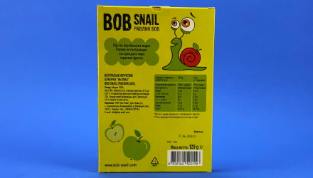 Цукерки Натуральні Bob Snail Яблучні - Retromagaz, image 2