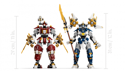 Конструктор Lego Близнюки Роботи-Титани Ninjago 71870 Новий - Retromagaz, image 4