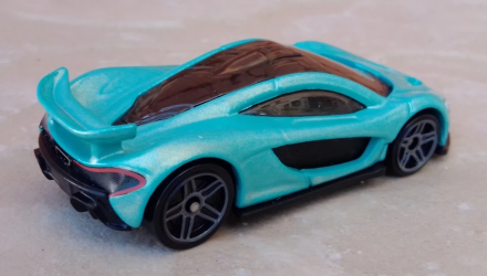 Машинка Базовая Hot Wheels McLaren P1 Exotics 1:64 GHC36 Turquoise - Retromagaz, image 3