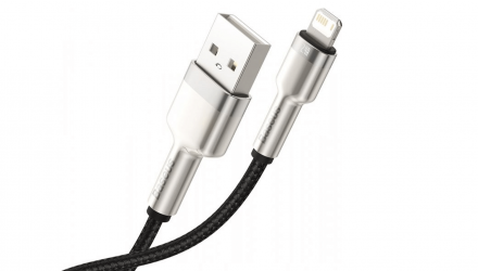 Кабель Baseus Cafule Series Metal 2.4A USB Type-C - Lightning - Retromagaz, image 1