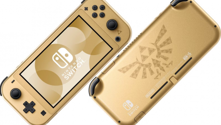 Консоль Nintendo Switch Lite Hyrule Limited Edition 32GB Gold Б/У - Retromagaz, image 3