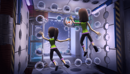 Набор Сенсор Движения Проводной Microsoft Xbox 360 1414 Kinect Black 3m Б/У  + Игра Kinect Adventures! Русские Субтитры + Kinect Sports Английская Версия + Kinect Sports Season 2 - Retromagaz, image 4