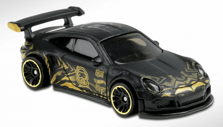 Машинка Базовая Hot Wheels Tfox Porsche 911 GT3 RS Exotics 1:64 GHC30 Black - Retromagaz, image 2