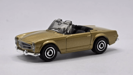 Машинка Велике Місто Matchbox 1963 Mercedes-Benz 230 SL Showroom 1:64 JBR79/JBP22 Gold - Retromagaz, image 1