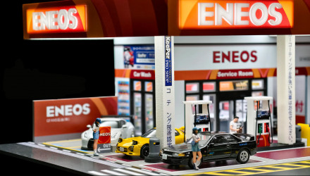 Діорама G-Fans ENEOS Gas Station 1:64 710038 Black - Retromagaz, image 2
