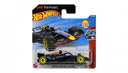 Машинка Базова Hot Wheels Formula 1 Oracle Red Bull Racing Track Aces 1:64 HYW10 Blue - Retromagaz, image 1