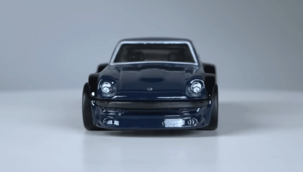 Машинка Premium Hot Wheels Nissan Fairlady Z Japan Historics 1:64 HRV86 Blue - Retromagaz, image 4