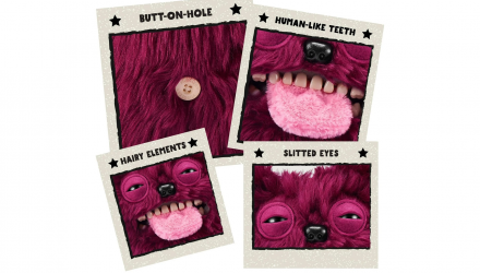 М'яка Іграшка Fuggler HairyFugg Sir Belch Hairy Tongue Лорд Відригун Волохатий Язик 220mm (15727H) - Retromagaz, image 4