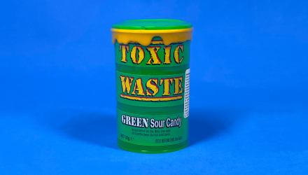 Набір Цукерки 4шт Toxic Waste Green Sour Candy 42g - Retromagaz, image 1