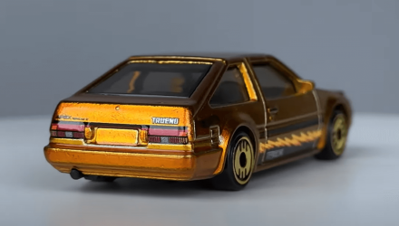 Тематическая Машинка Hot Wheels Toyota AE86 Sprinter Trueno Ultra Hots 1:64 HDG52/HRX12 Orange - Retromagaz, image 2