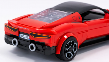 Конструктор Hot Wheels Brick Shop Speed Maserati MC20 250 деталей JFR90 Red - Retromagaz, image 5