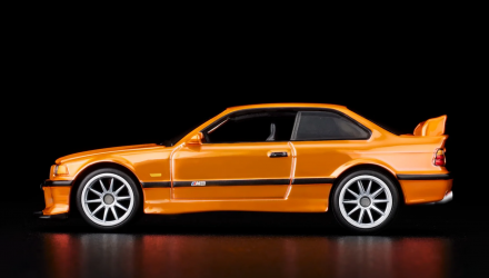 Машинка Premium Hot Wheels 1995 BMW M3 LTW Red Line Club RLC 1:64 JCP08 Orange - Retromagaz, image 4