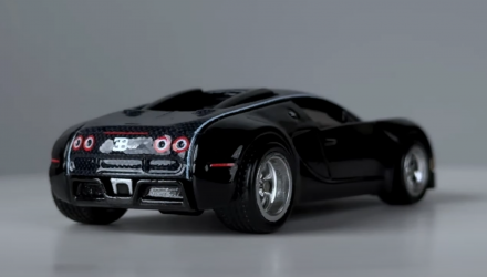 Машинка Premium Hot Wheels 2шт Bugatti Veyron / '16 Chiron 2-Packs 1:64 HKF52 Black - Retromagaz, image 3