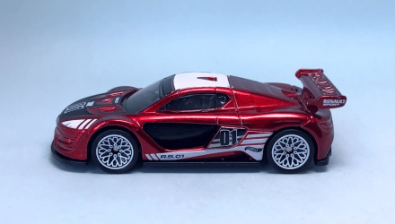 Машинка Базова Hot Wheels Renault Sport R.S. 01 Super Treasure Hunt STH Turbo 1:64 HKL21 Red - Retromagaz, image 3